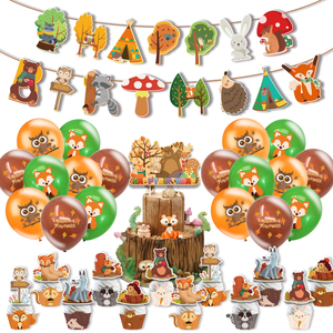 Forest Animal Theme Party Set