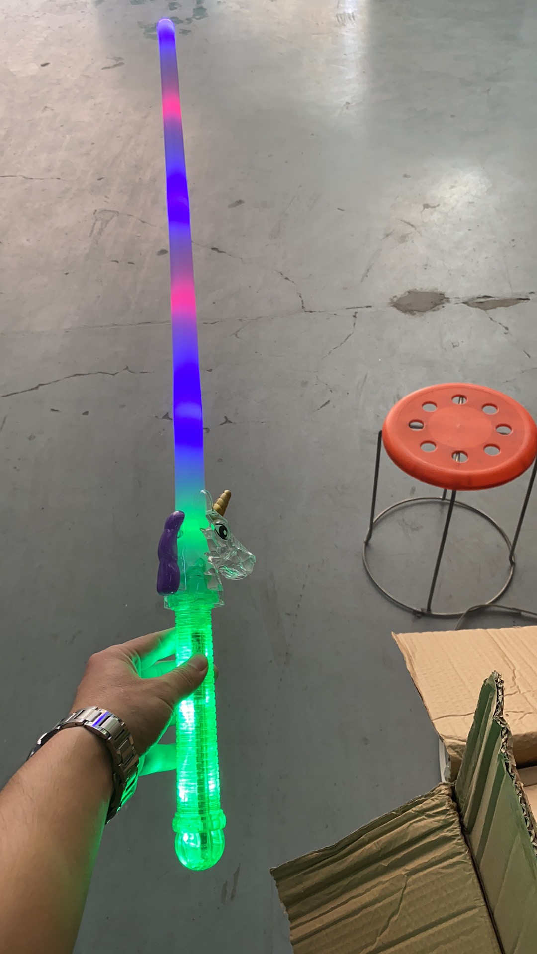 Led Sword Toy Quality Inspectation