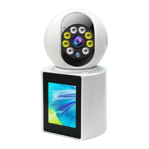 Home camera FHD 1080P WIFI PTZ Camera with 2.8In IP Screen One Click Video Call Camera